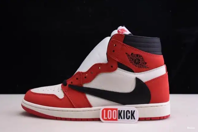 Bmlin HIGH RETRO JORDAN X SCOTT 100(RED) OG CD4487 1 AIR TRAVIS - 0618